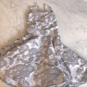 Junior Elsie Fit-And-Flare Dress With Ladder back Detail